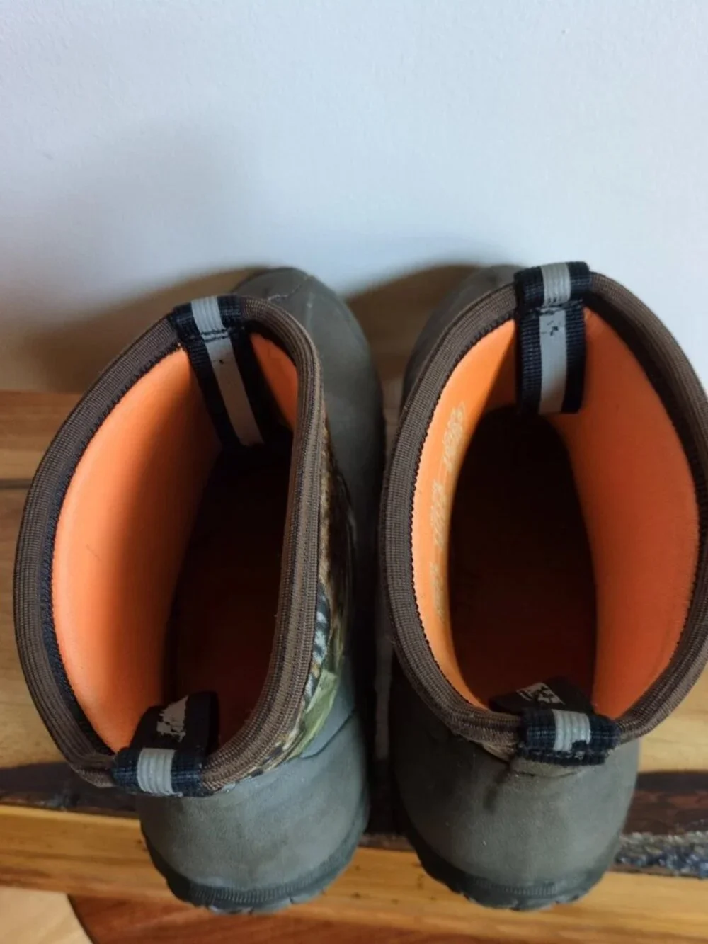 Cabelas Muck Boot Company Ankle Boots Women's Size 12 Waterproof Camo Shoes